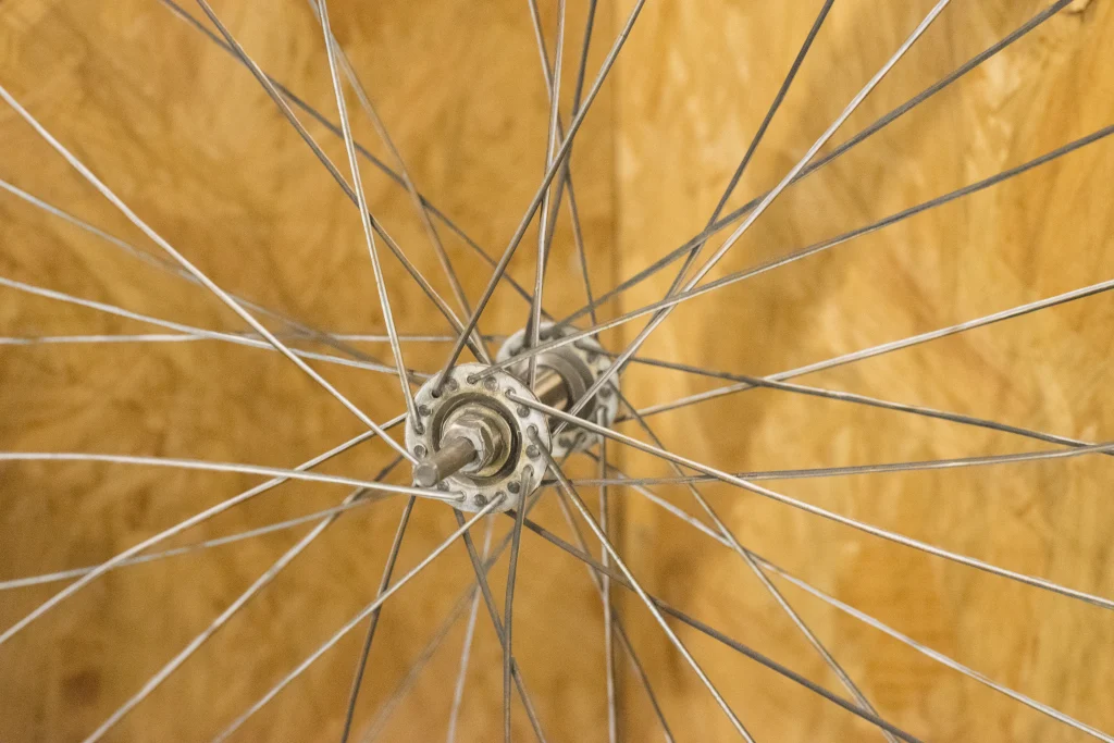 3Dモデル（自転車の車輪）